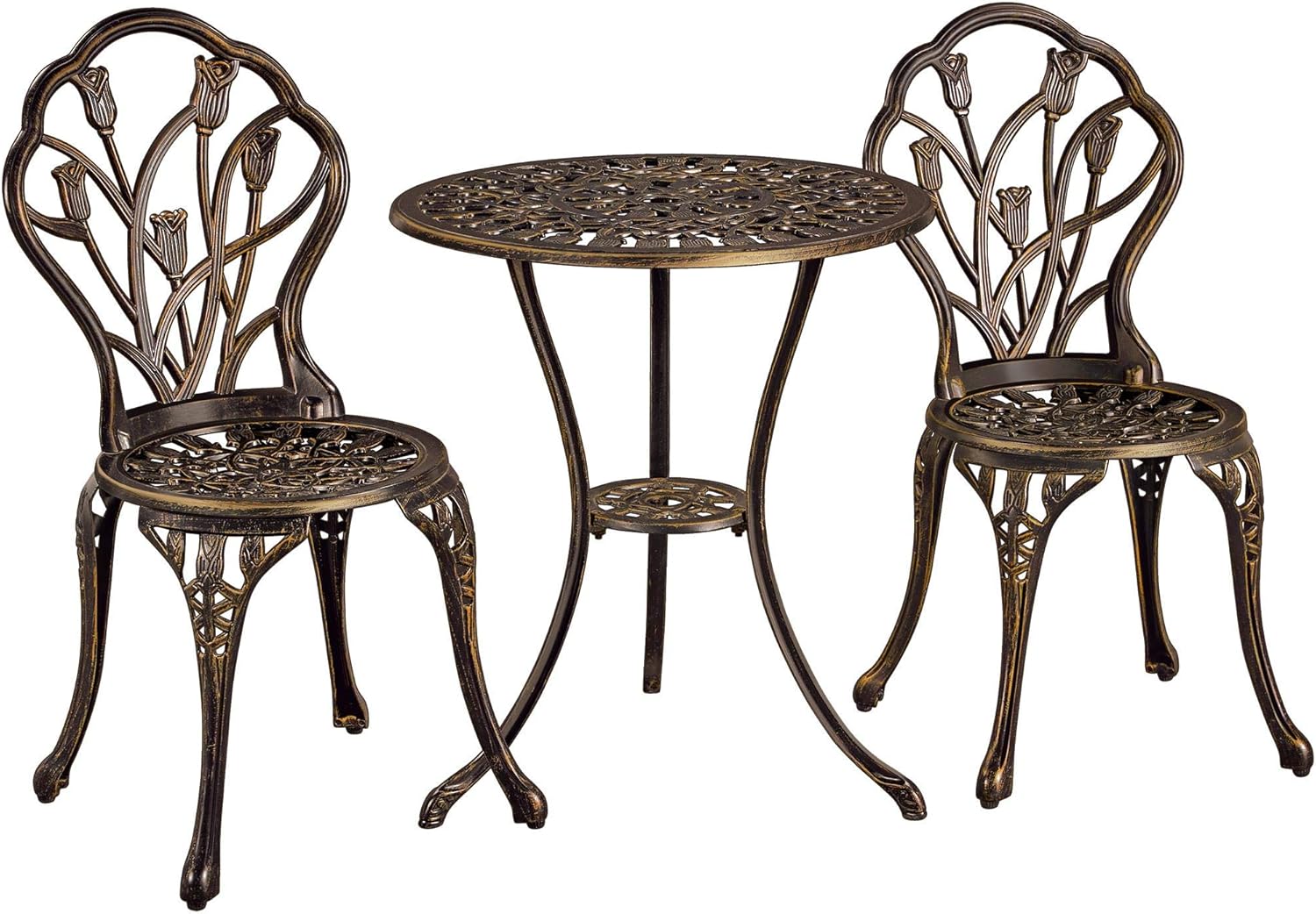 LOENZ 3 Piece Patio Bistro Set — image 2